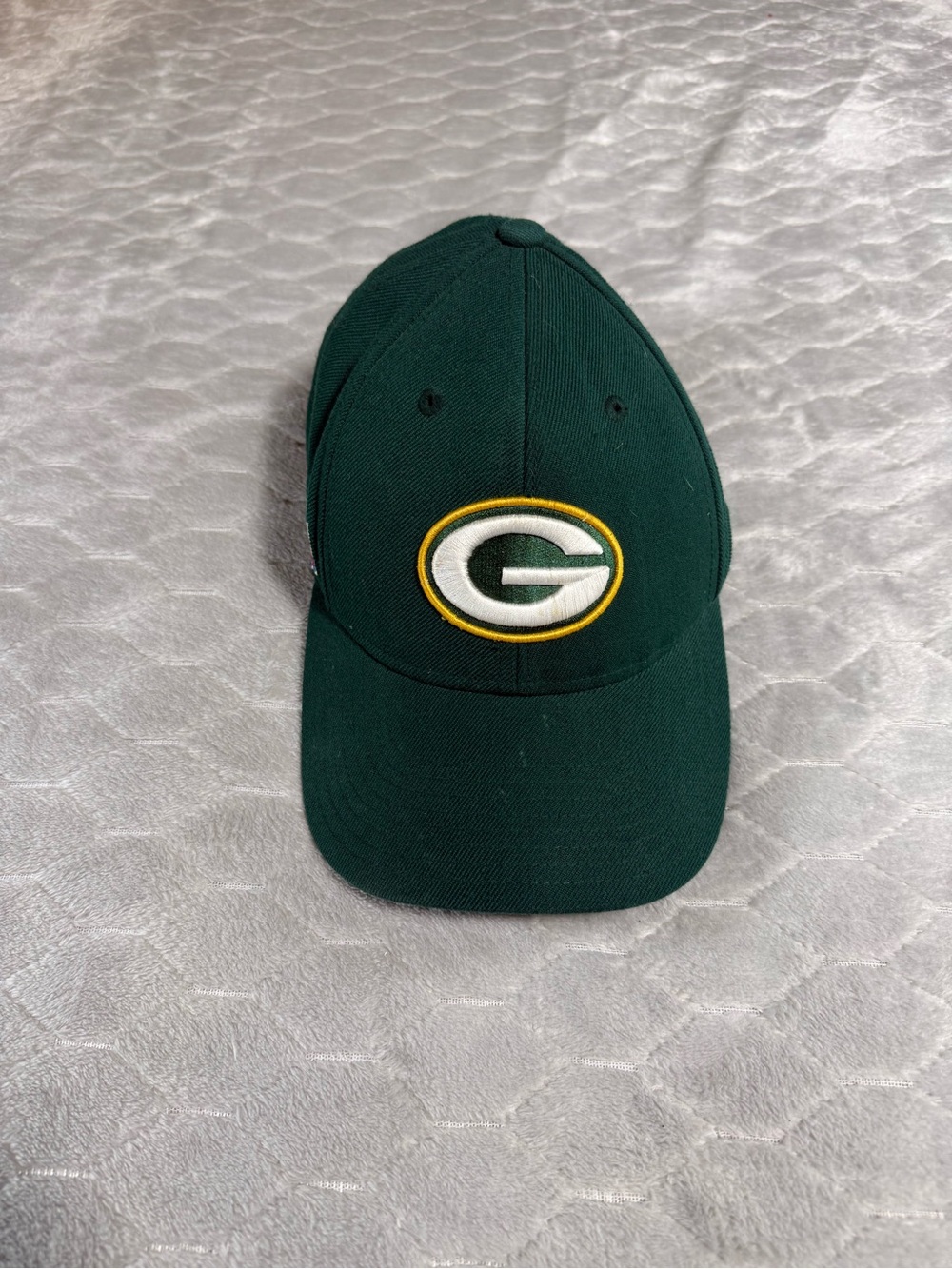 Vintage Reebok Green Bay Packers NFL On Field Wool Blend Adjustable Hat